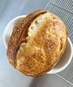 Bánh mì lên men tự nhiên- Ủ rổ mây