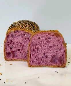 Bánh mì sanwich lên men tự nhiên - Khoai lang tím