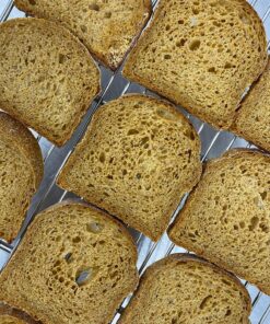 Bánh mì sanwich lên men tự nhiên - lúa mạch nguyên cám hạt caraway