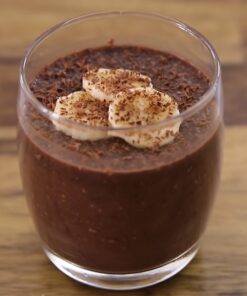 Pudding hạt chia chuối
