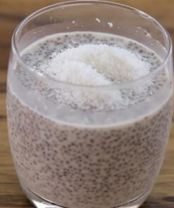 Pudding hạt chia sữa dừa