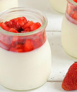 Panna Cotta Sữa Chua Hy Lạp vị dâu